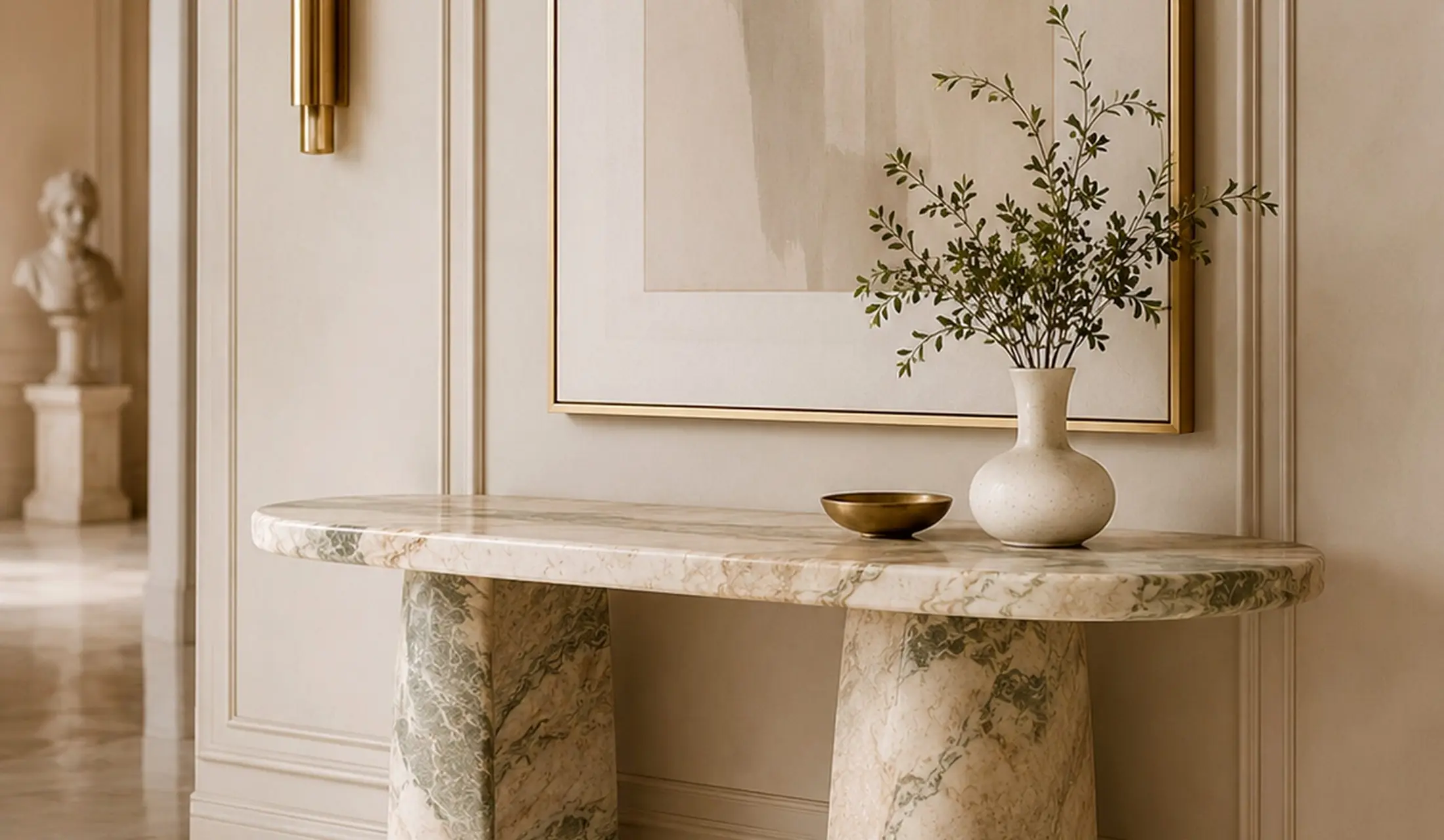 Marble Console Table
